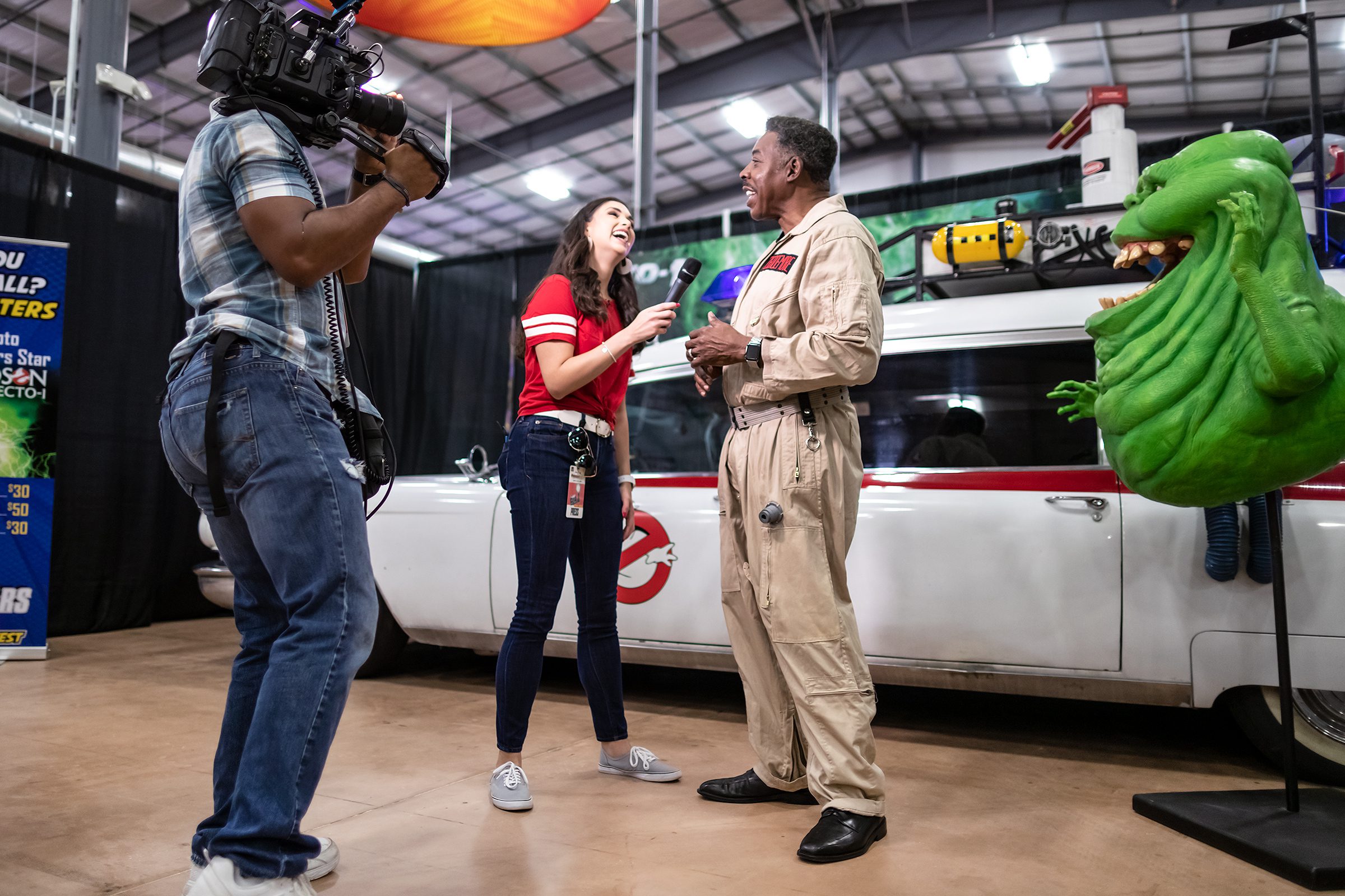 Ernie Hudson interview for YOLOTX segment